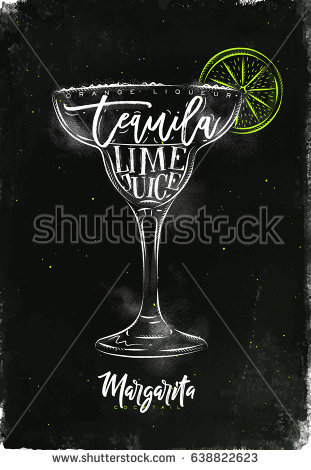 311x470 Drawn Cocktail Margarita - Margarita Sketch