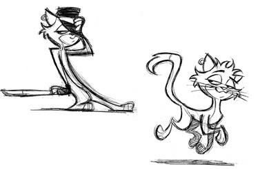 374x246 The Aristocats... Continued - Marie Aristocats Sketch