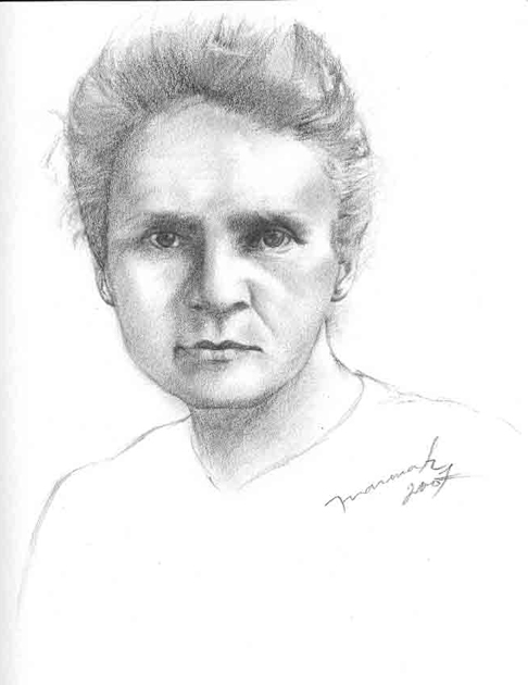 486x630 Marie Curie By Maaro - Marie Curie Sketch