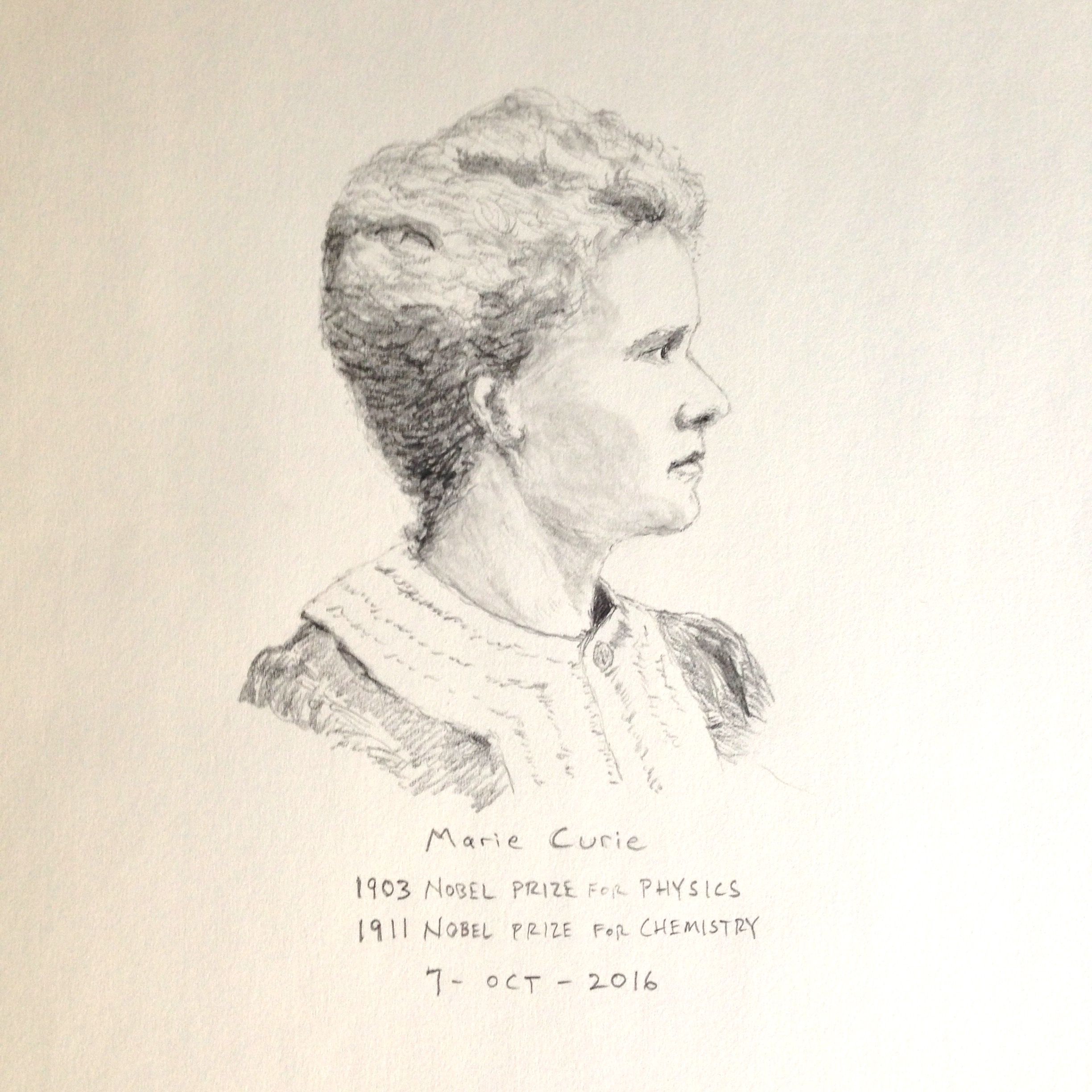 2448x2448 Pencil Drawing Of Marie Curie Drawings And Sketches - Marie Curie Sketch