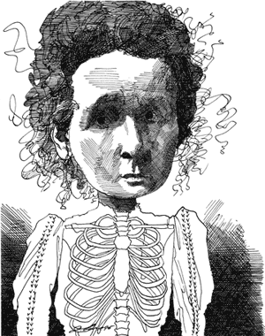 300x380 The Passions Of Mme. Curie By Jeremy Bernstein The New York - Marie Curie Sketch