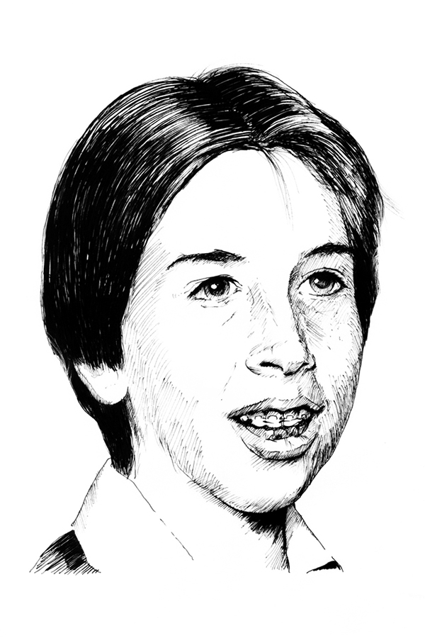 600x900 Marilyn On Wacom Gallery - Marilyn Manson Sketch