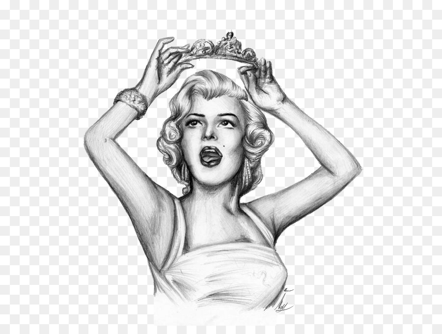 900x680 Marilyn Monroe Drawing Pencil Sketch - Marilyn Monroe Black And White Sketch