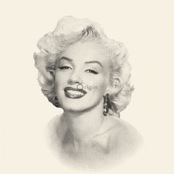 600x600 Wallpaper Marilyn Monroe White And Black Origin - Marilyn Monroe Black And White Sketch