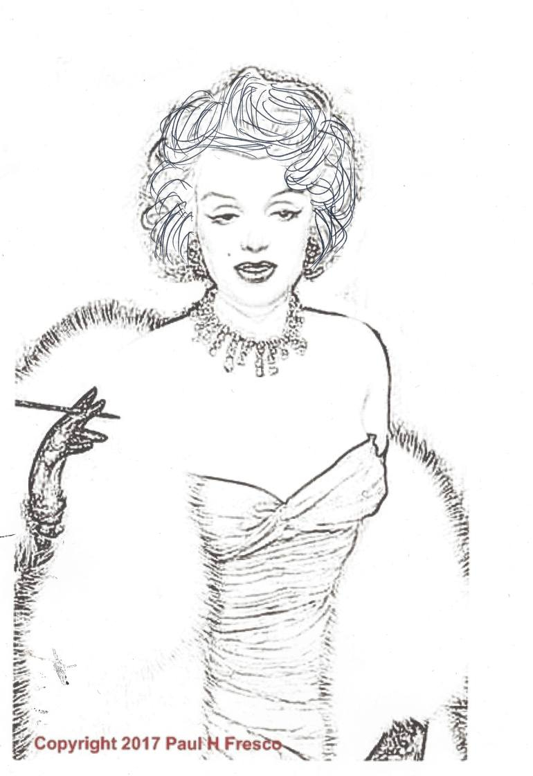770x1120 Marilyn Monroe Pencil Sketch Saatchi Art Marilyn Monroe Pencil - Marilyn Monroe Pencil Sketch