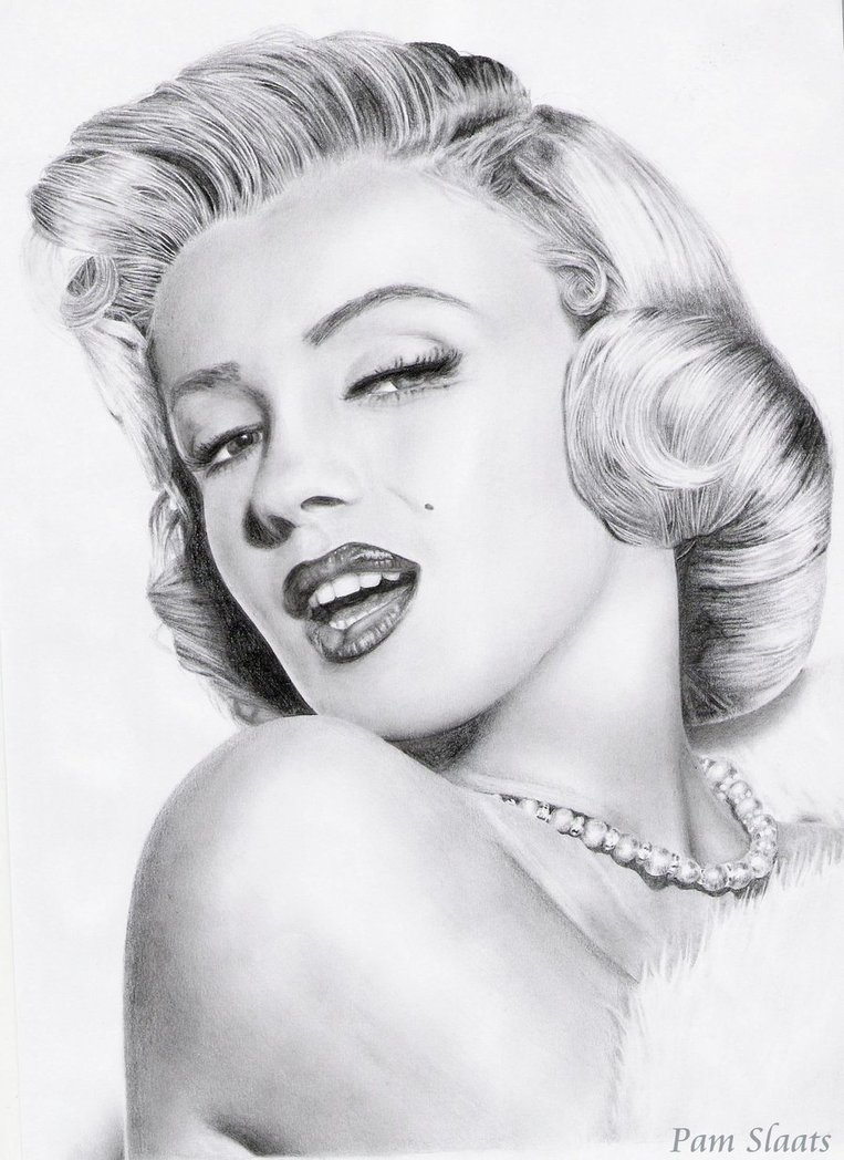 763x1048 Pictures Pencil Sketch Of Marilyn Monroe, - Marilyn Monroe Pencil Sketch