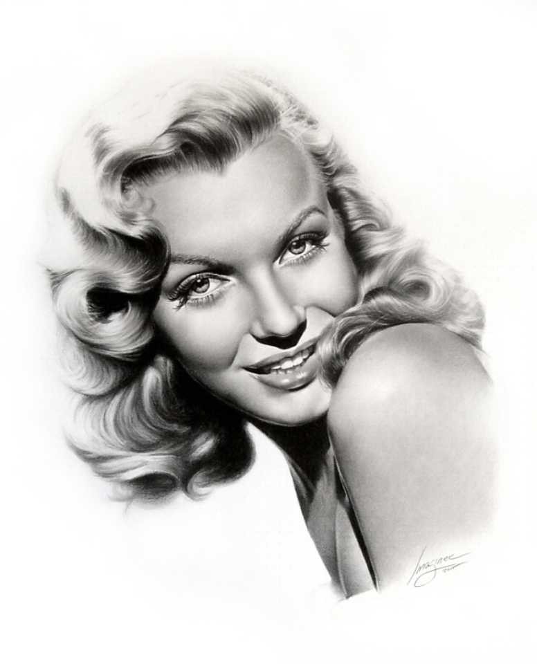 776x960 Marilyn Monroe Pencil Drawing Linda Huber - Marilyn Monroe Pencil Sketch