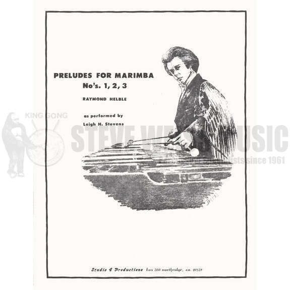 575x575 Preludes Nos. 1, 2, Amp 3 By Raymond Helble Marimba Solo Mallet - Marimba Sketch