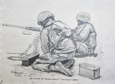 400x292 Sketchpad Warrior Belleau, Helmand And The Mojave - Marine Corps Sketches