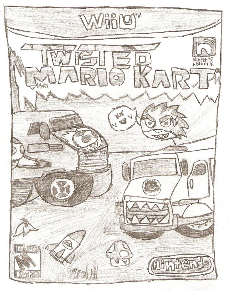 793x1008 Twisted Mario Kart Crossover Know Your Meme - Mario Kart Sketch
