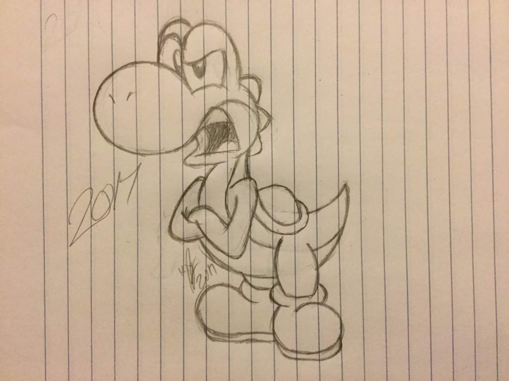 1024x768 Yoshi Sketch Mario Kart Amino - Mario Kart Sketch