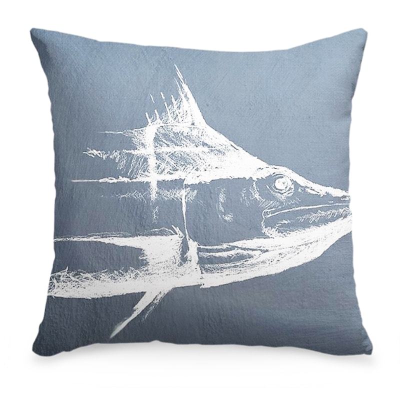 800x800 Charcoal Sketch Stone - Marlin Sketch