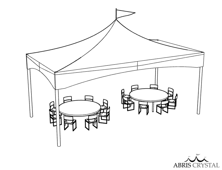 924x706 Marquee 10 X 20 - Marquee Sketch