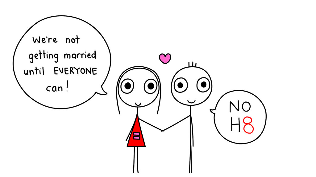 1024x576 Same Sex Marriage Legalized In United States This Drawing - Marriage Sketch