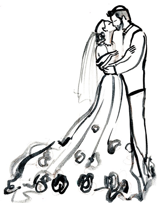 Married Sketch at PaintingValley.com | Explore collection of Married Sketch