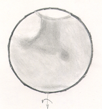 350x375 Mars, August 3rd - Mars Sketch