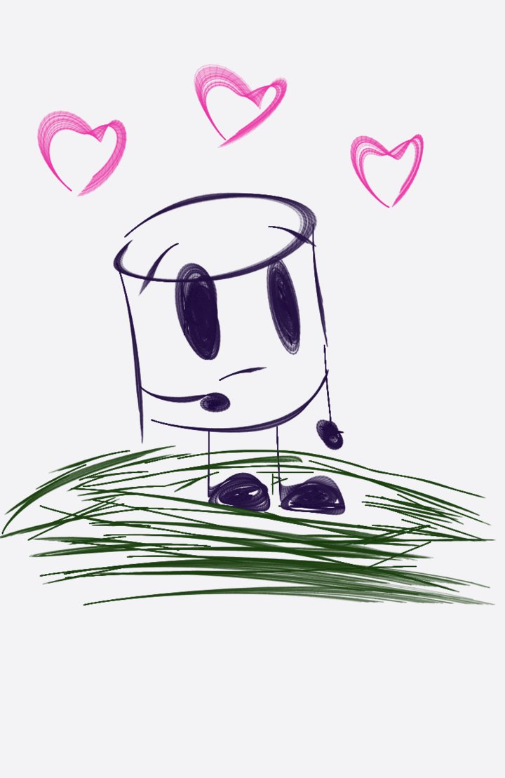 720x1109 Marshmallow (Sketch Guru) By Yukan0429 - Marshmallow Sketch