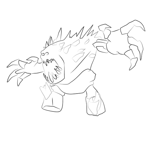 500x500 Marshmallow Drawing Line Art Fondant Icing Sketch - Marshmallow Sketch