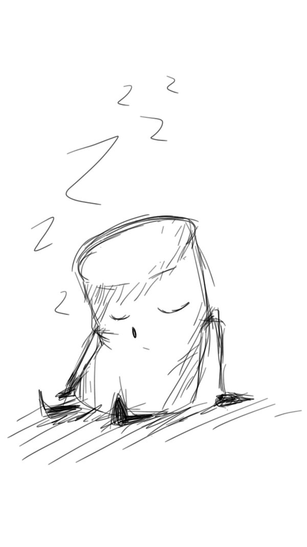 600x1067 Marshmallow By Lavendermena - Marshmallow Sketch