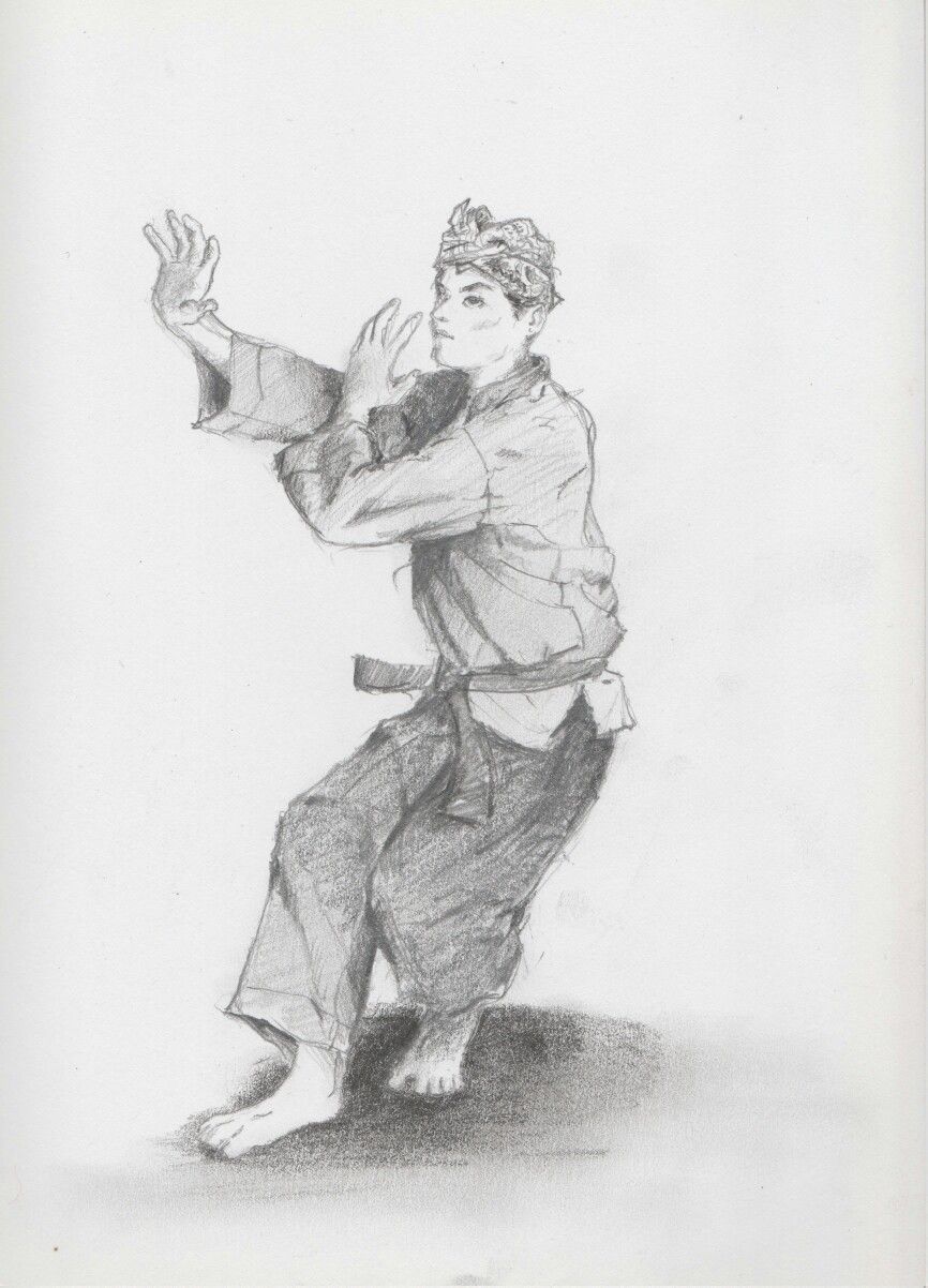 866x1202 Sketch 2 Silat, The Ultimate Martial Art From Indonesia Sketch - Martial Arts Sketches