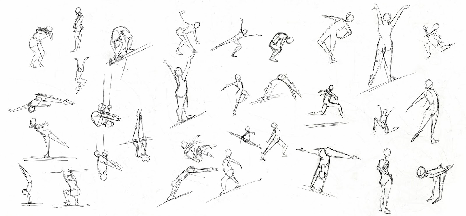 Martial Arts Sketches at PaintingValley.com | Explore collection of ...