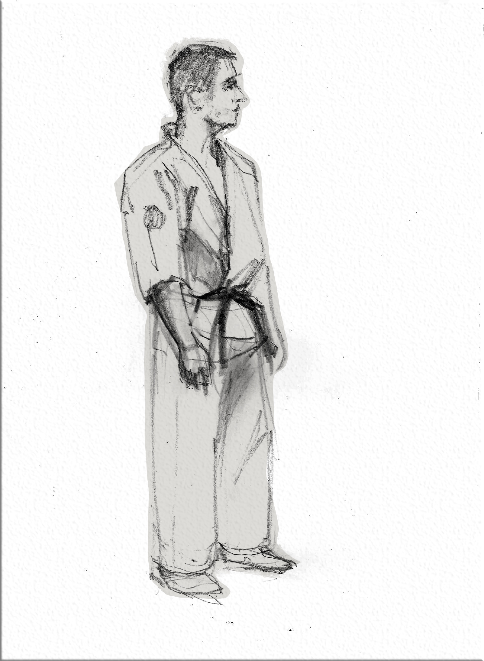 1602x2187 Artstation - Martial Arts Sketches