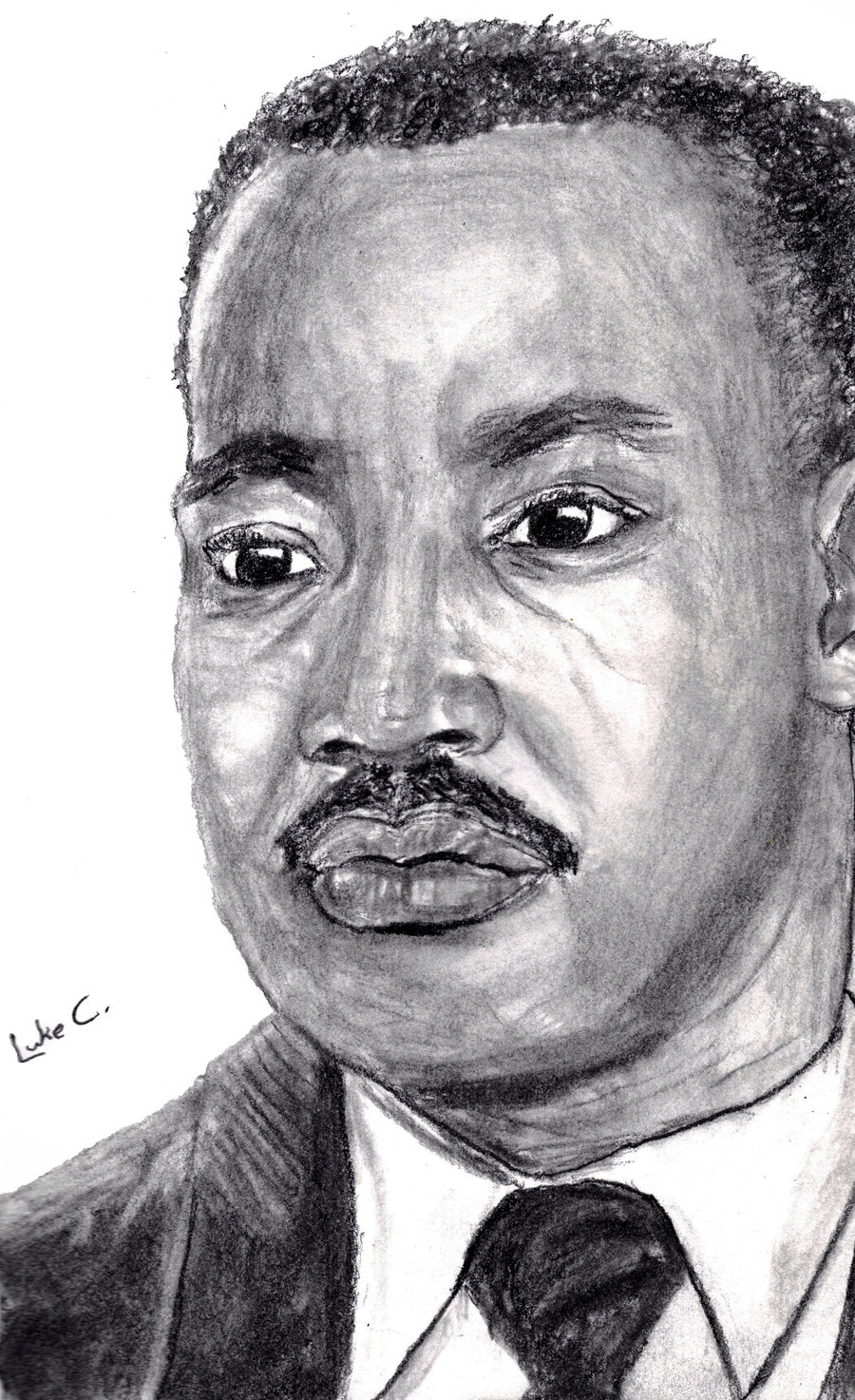 900x1473 Sketch - Martin Luther King Sketch