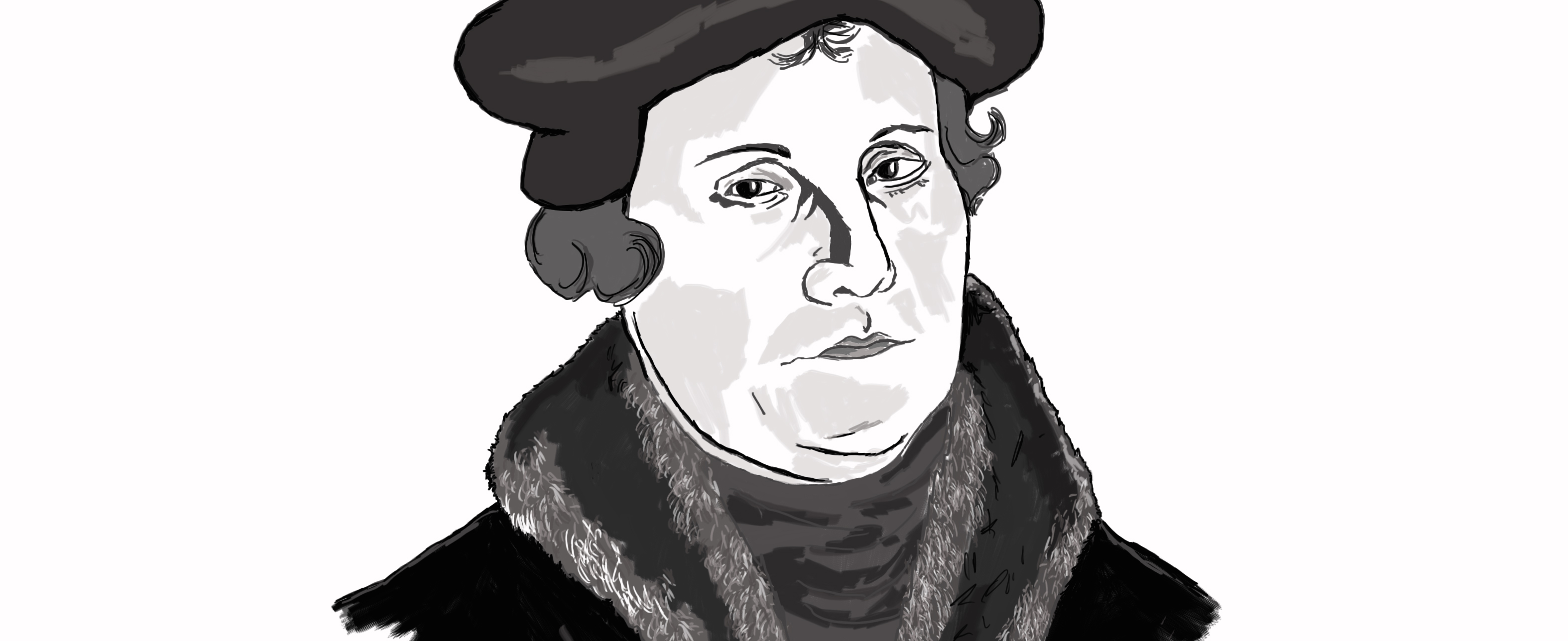 3149x1288 Martin Luther Sketch - Martin Luther Sketch