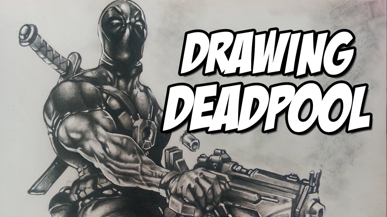 1280x720 Drawing Deadpool - Marvel Comic Sketches