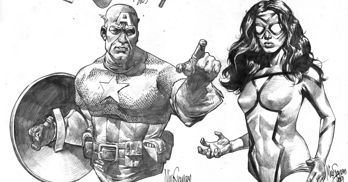 1200x630 Wallpaper Sketches Marvel Heroes Top Desktop No.1 - Marvel Heroes Sketches