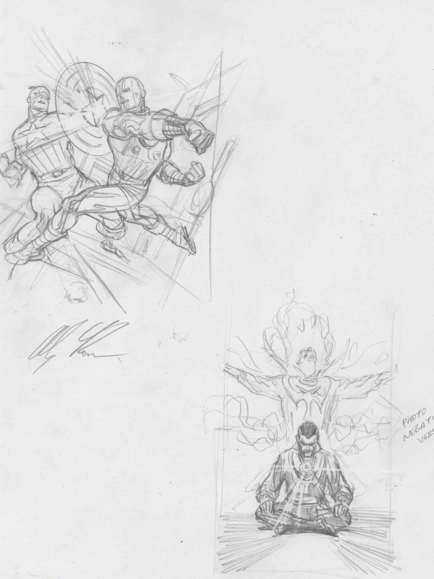 Marvel Sketch at PaintingValley.com | Explore collection of Marvel Sketch