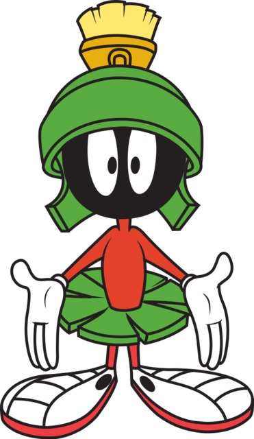 371x640 Marvin The Martian (Character) - Marvin The Martian Sketch