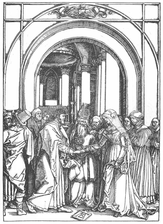 650x894 Filedurer - Mary And Joseph Sketch