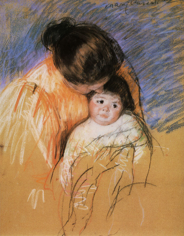 624x800 Mary Cassatt - Mary Cassatt Sketches