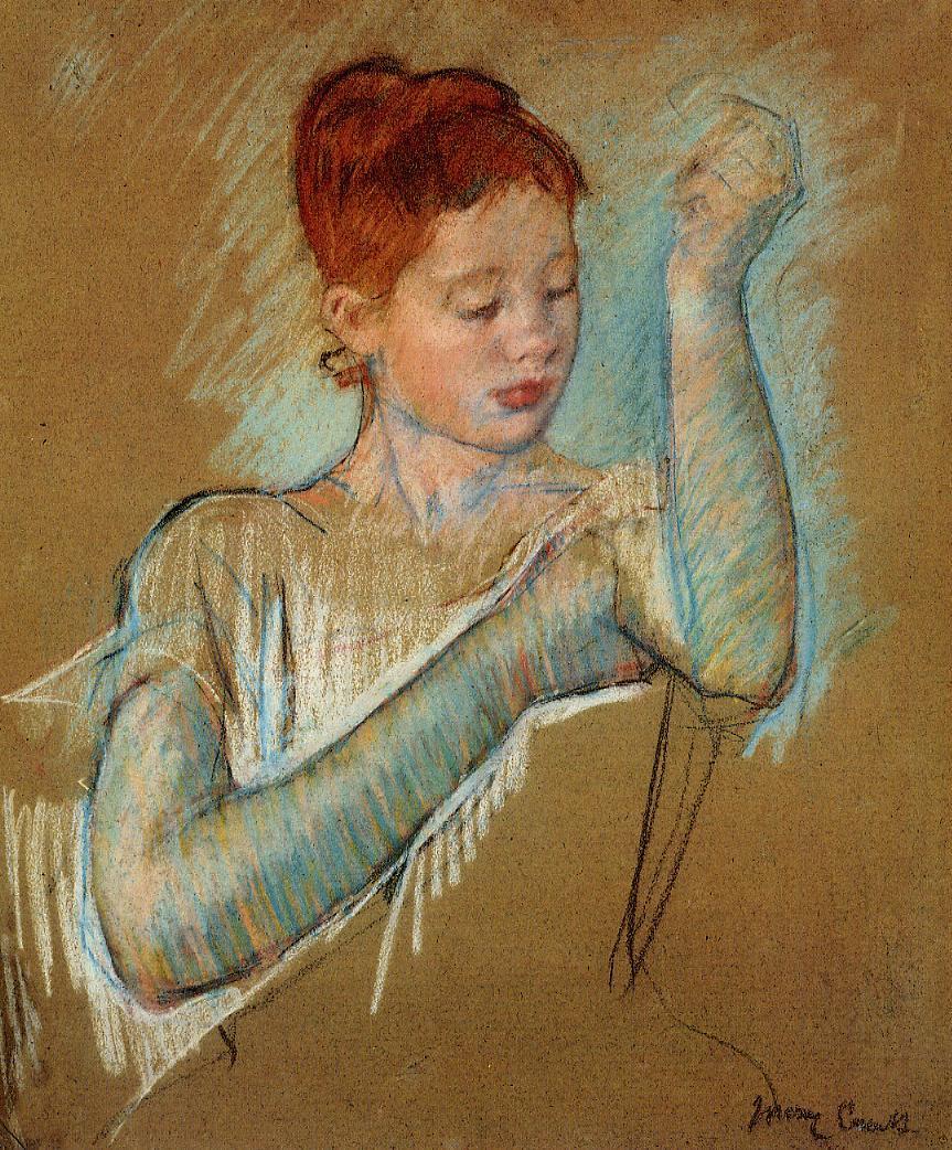 863x1042 Mary Cassatt - Mary Cassatt Sketches