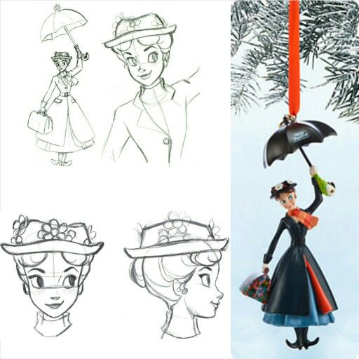 512x512 Steve Thompson 50th Anniversary Mary Poppins - Mary Poppins Sketch