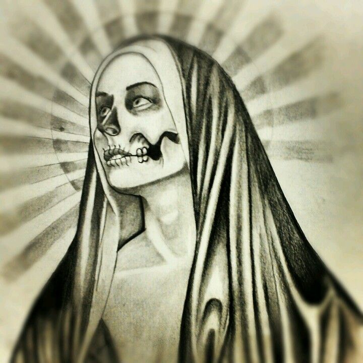 720x720 Virgin Mary Sketch Religious Virgin Mary, Tattoo - Mary Sketch