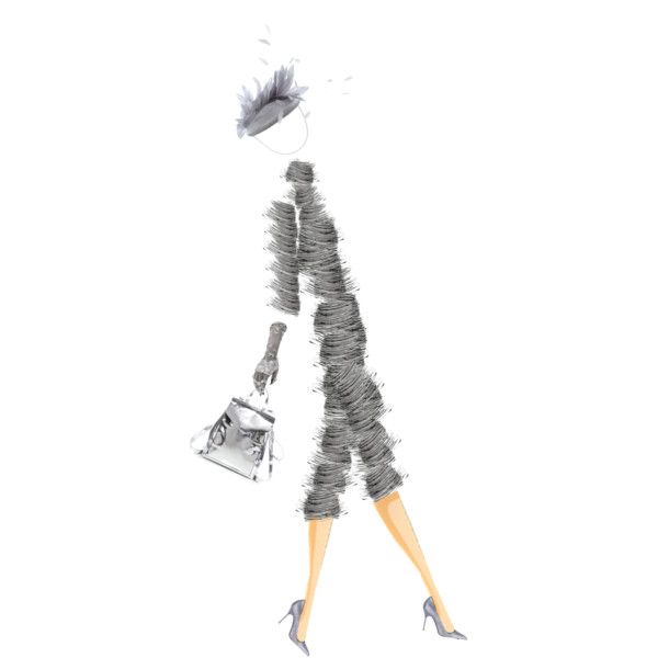 600x600 Grey Mascara Sketch! By Sharonnnnnn On Polyvore Featuring Art - Mascara Sketch