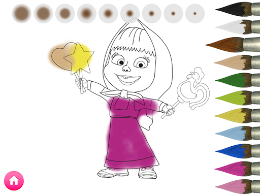 512x384 Free Download Masha And The Bear. Educational Games Apk For Android - Masha And The Bear Sketch