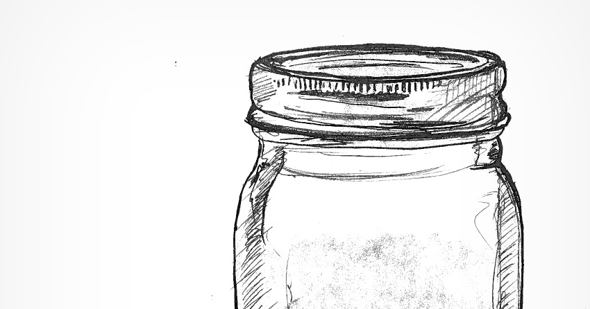 850x446 Derek Winegar Another Jar - Mason Jar Sketch