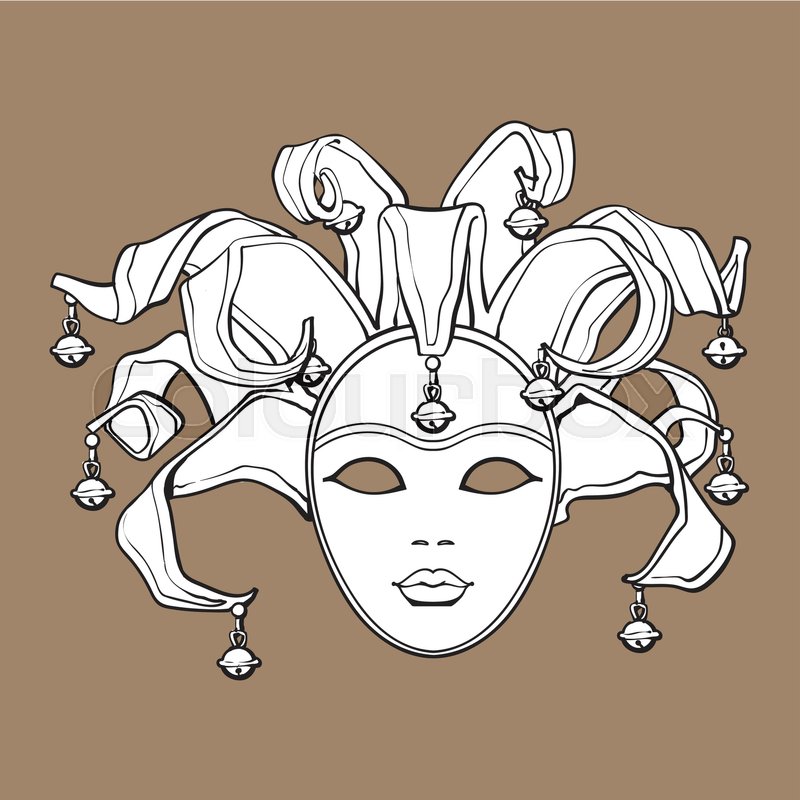 Masquerade Mask Sketch at Explore collection of