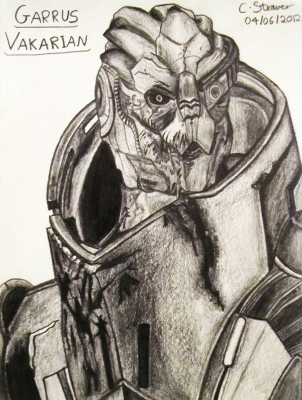 605x800 Mass Effect - Mass Effect Sketch