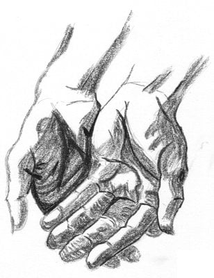 308x400 Mechanics Of The Body Massage Therapy - Massage Sketch