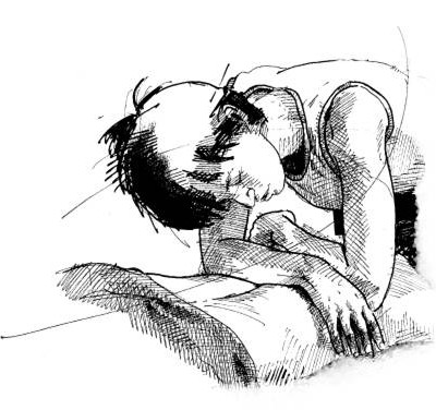 400x376 Deep Tissue Massage, Yoga Amp Hopi Ear Candle Treatment Silver - Massage Sketch