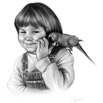 348x348 Pencil Sketch Portraits From Photos - Masterpiece Sketches