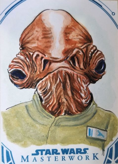 478x659 Admiral Ackbar - Masterwork Sketch