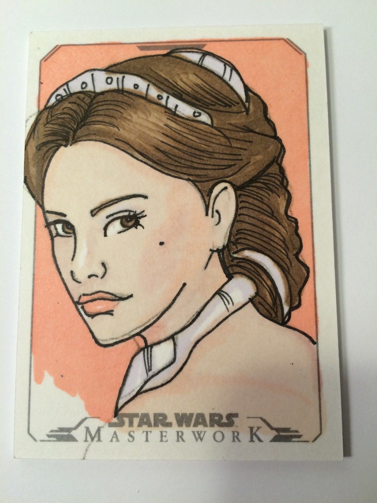 1200x1600 Day 134 Star Wars Masterwork Sketch Card By Kimberly Dunaway (49 - Masterwork Sketch