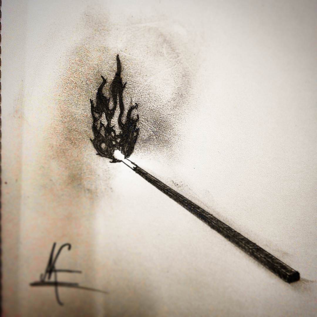 1080x1080 Negative Match Sketch! - Match Sketch