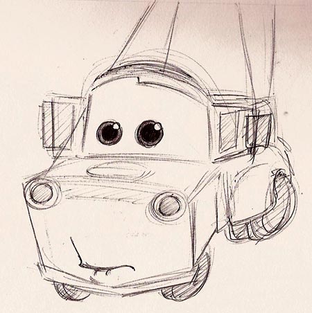 450x452 Mater By Mitch El - Mater Sketch