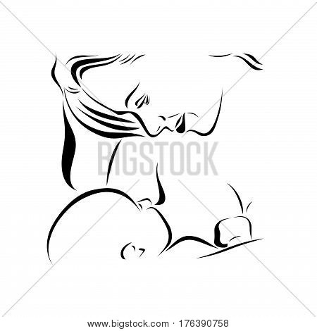 450x470 Photo Stock - Maternity Sketch